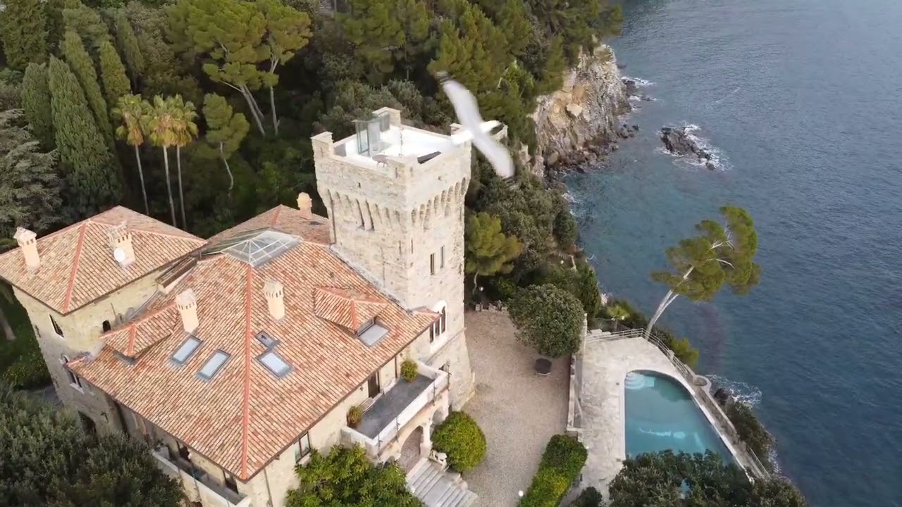 Pieve ligure dal drone