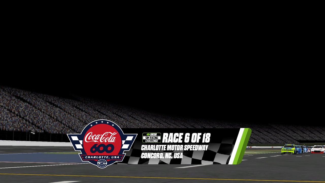 LIMECAR SimRacing Challenge S4R6 | Coca-Cola 600