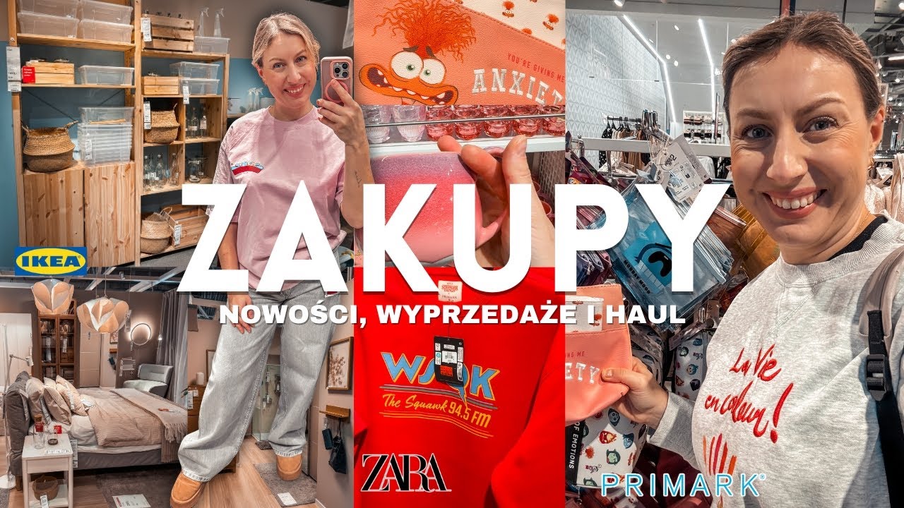 Idziemy na zakupy: Primark, Ikea, Zara... / Haul zakupowy