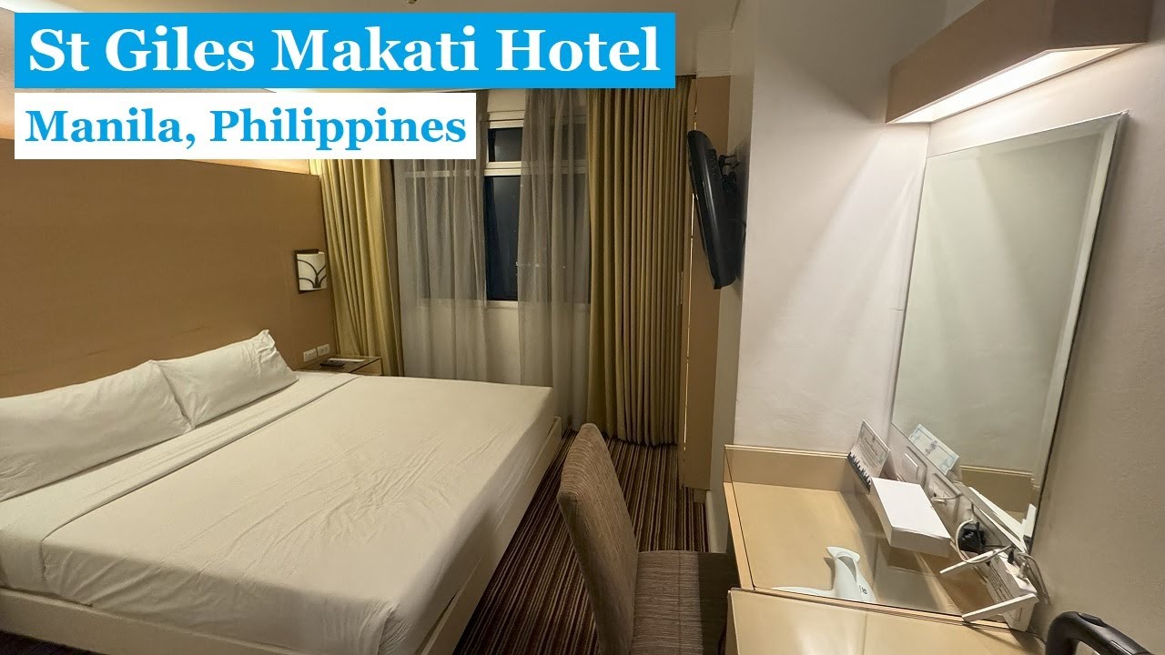 St Giles Makati Hotel, Manila, Philippines - Room Tour, Breakfast, Facilities