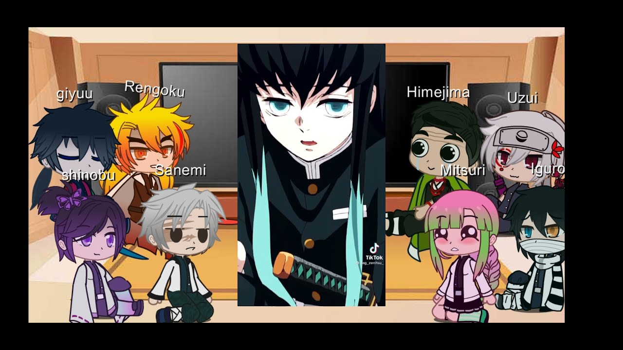 Hashiras reaccionan... 1/9/Muichiro/ español /