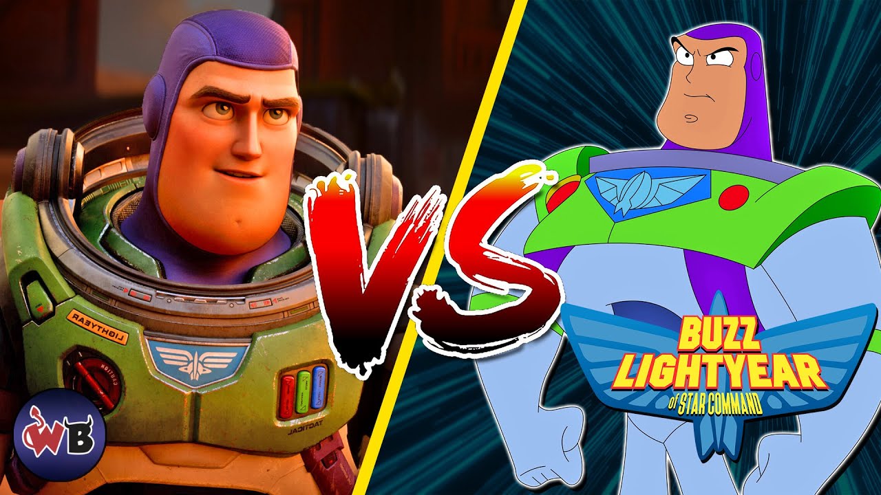 LIGHTYEAR (2022) VS Buzz Lightyear of Star Command