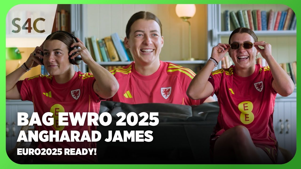 Pacio Bag EURO 2025: Angharad James 🏴󠁧󠁢󠁷󠁬󠁳󠁿 UEFA Women&rsquo;s EURO 2025 ⚽ S4C