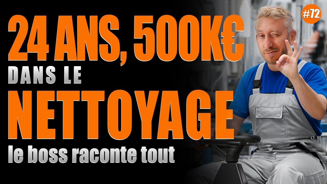 Il n'a que 24 ans et gagne déjà 500,000€/an dans le nettoyage à Bruxelles! Ce boss raconte tout!