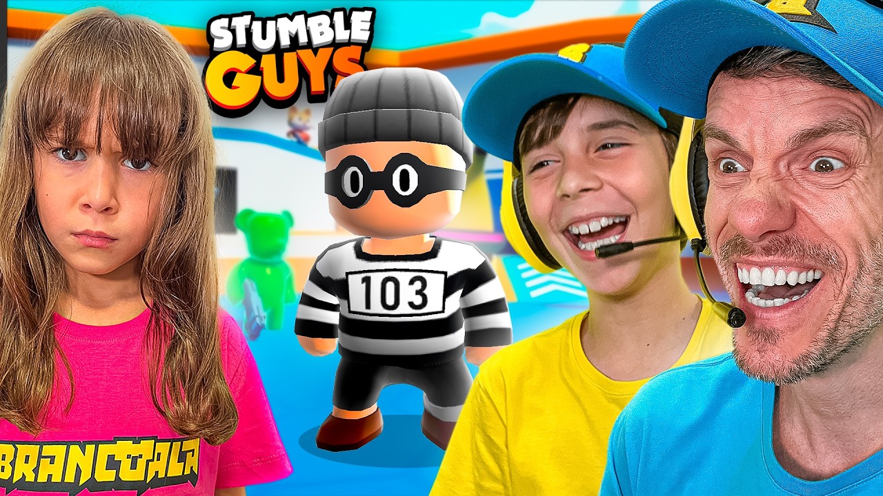 LAURA FICOU BRAVA NO STUMBLE GUYS - Brancoala Games