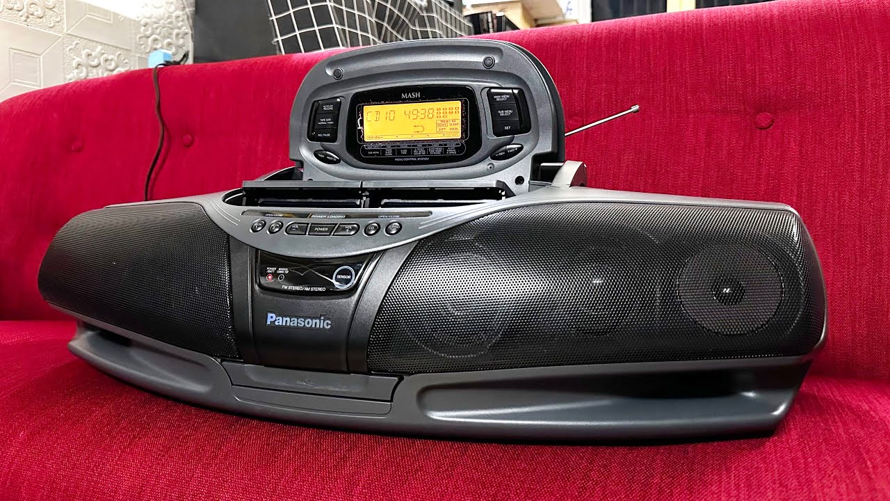 Bán Đài Panasonic RX-DT75 Boombox NGHE HAY - BÀY ĐẸP - NẶNG NHƯ CỐI ĐÁ Giá Rẻ | LH: 0876.35.6666