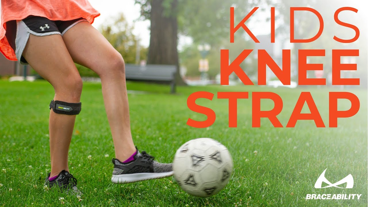 Kids Osgood Schlatter Disease Brace | BraceAbility Patella Tendon Strap for Children with Knee Pain