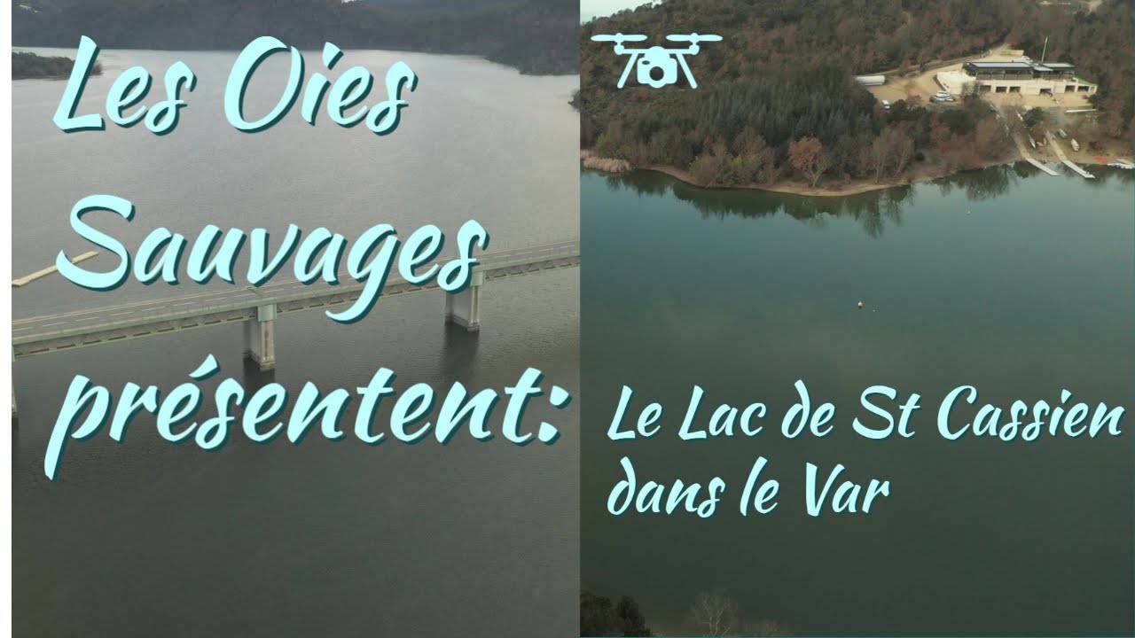 Lac de St Cassien en Pays de Fayence dans le Var