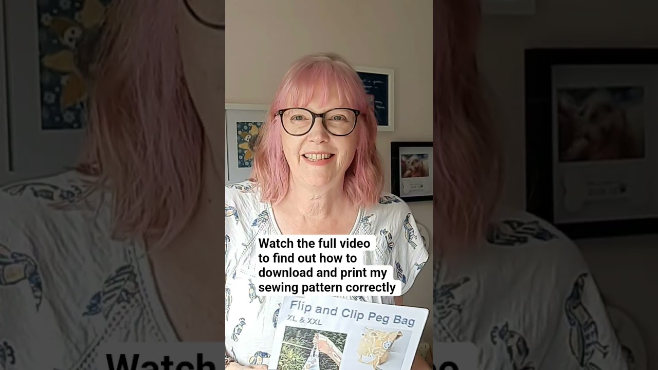 How to download & print a digital sewing pattern from Etsy, beginners guide. #pdfpattern