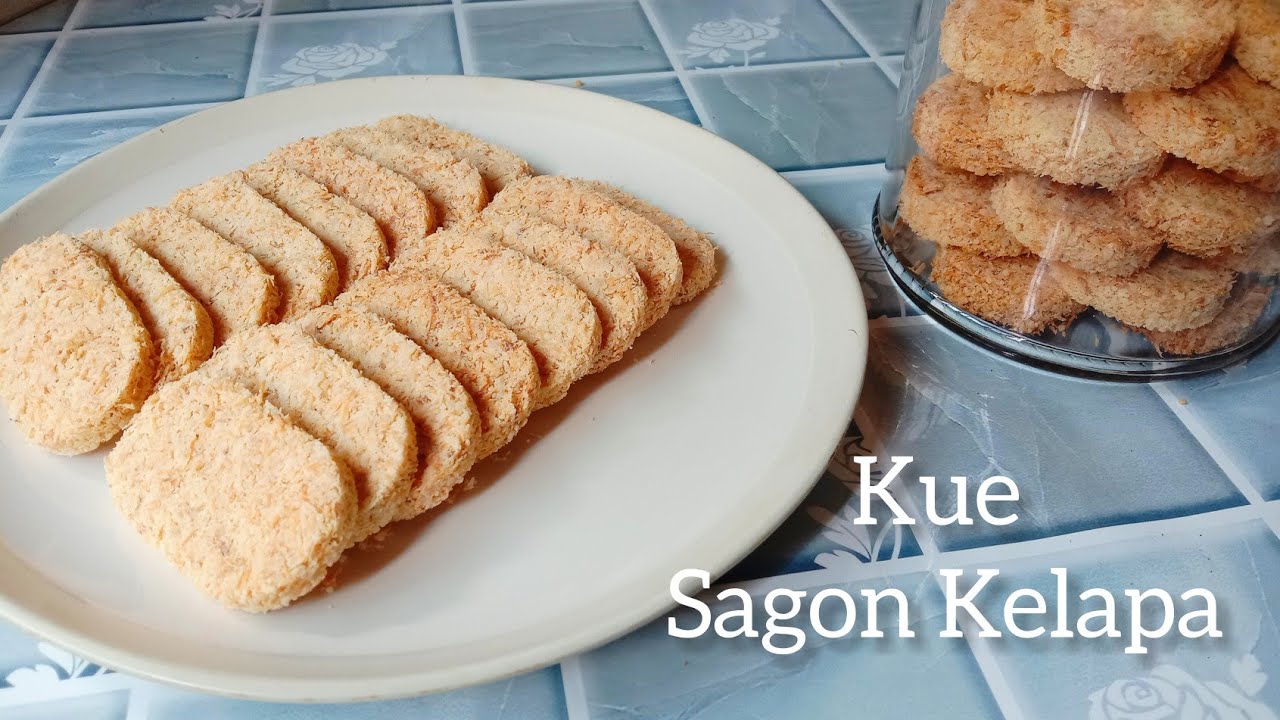 RESEP KUE SAGON KELAPA RENYAH MANIS DAN GURIH