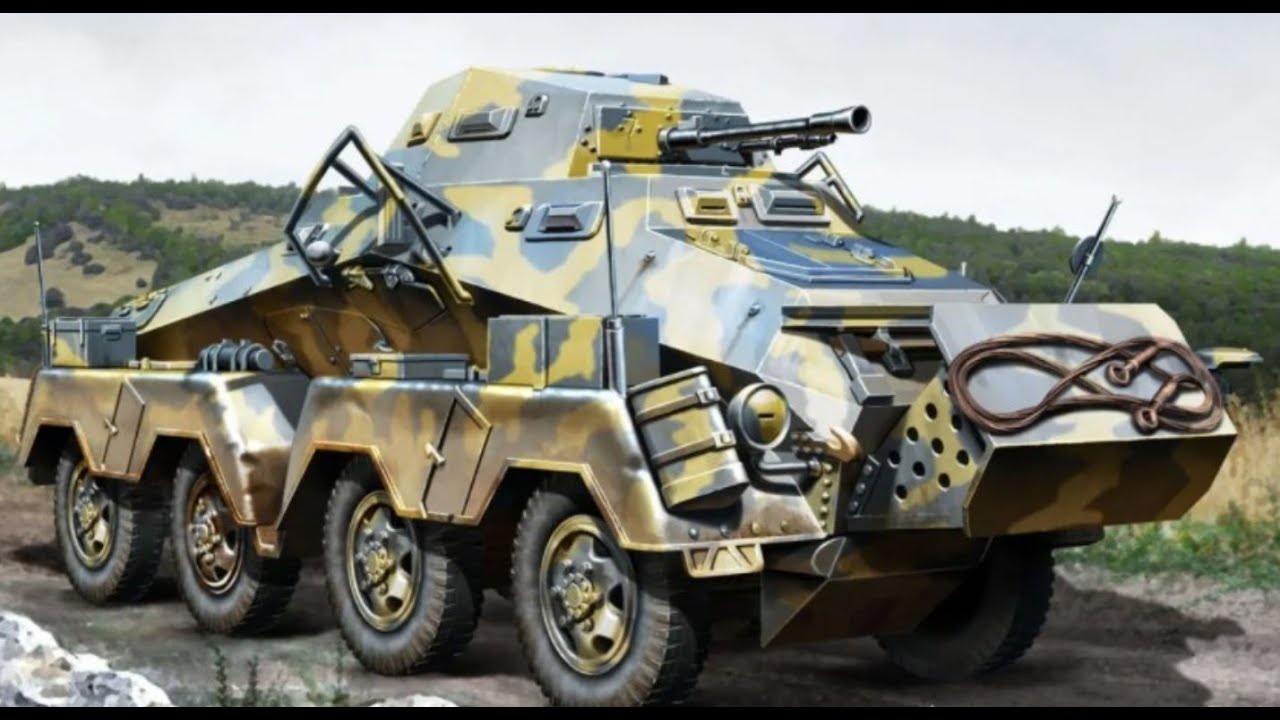 Немецкий тяжелый бронеавтомобиль Sd Kfz  231/ 232 (8 Rad)
