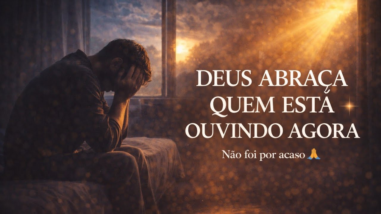 Deus Abraça Quem Está Ouvindo Agora | Música Para Quem Está Cansado e Pensando em Desistir