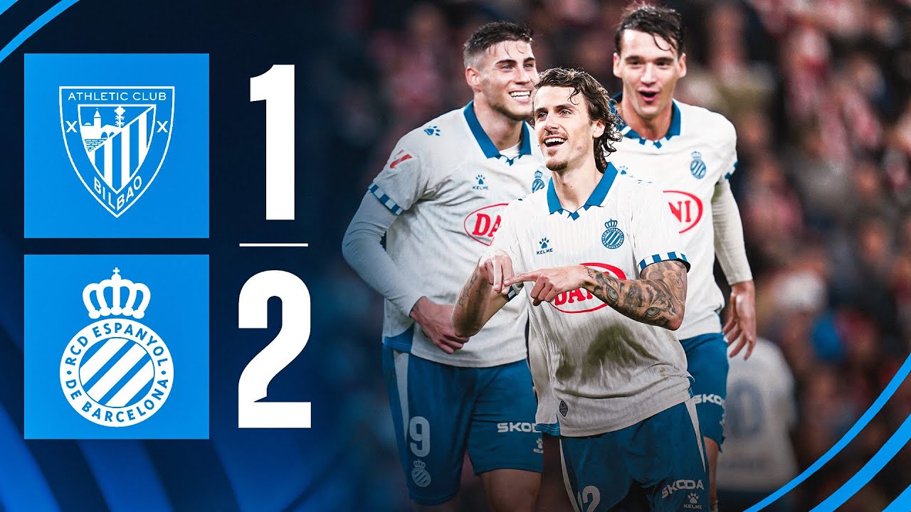 ⚽ RESUM J17 | Athletic Club 1-2 Espanyol | #LaLigaHighlights