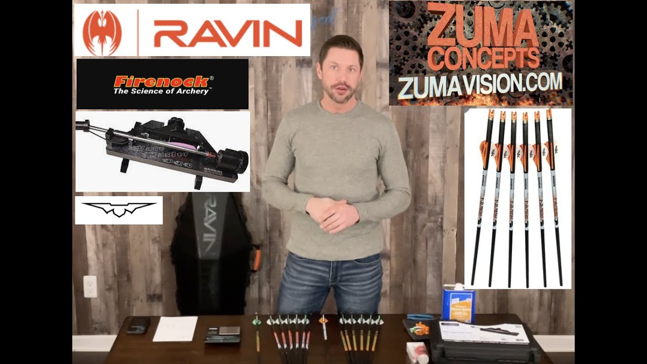 Сборка арбалетных болтов Ravin, переосмысление любого арбалетного болта или стандартной стрелы, V...