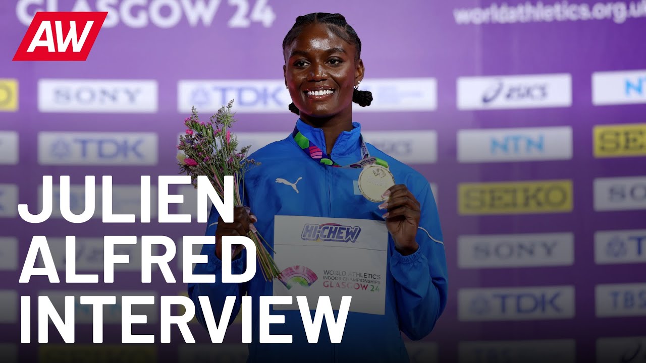 Julien Alfred on what it would mean to win Saint Lucia's first Olympic medal