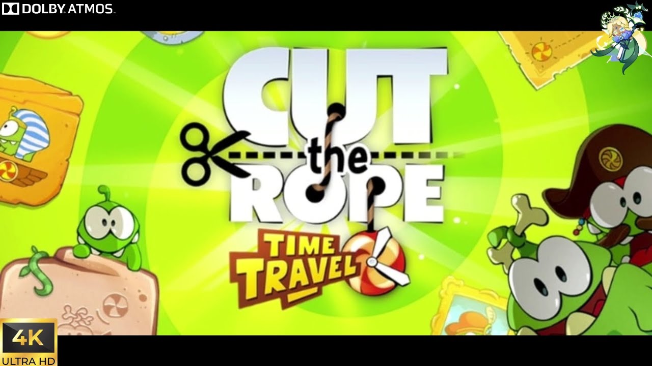 Cut The Rope Time Travel Gameplay Walkthrough #6 - The Stone Age: Level 6-1 To 6-15