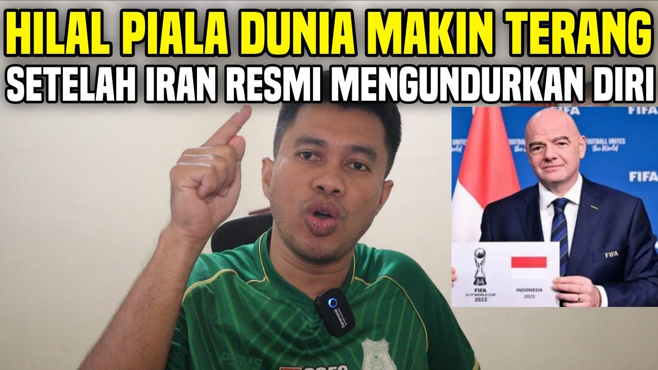HILAL PIALA DUNIA MAKIN TERANG‼️TIMNAS BERPELUANG LOLOS KARENA IRAN RESMI MENGUNDURKAN DIRI‼️