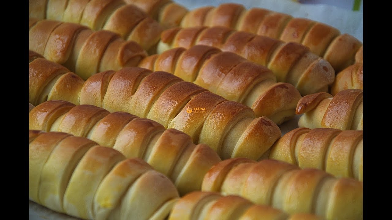 Putar Štangice Recept Butter Rolls Recipe - Sašina kuhinja