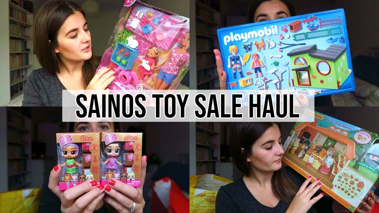 Sainos Toy Sale Haul! | Phoebe & Me