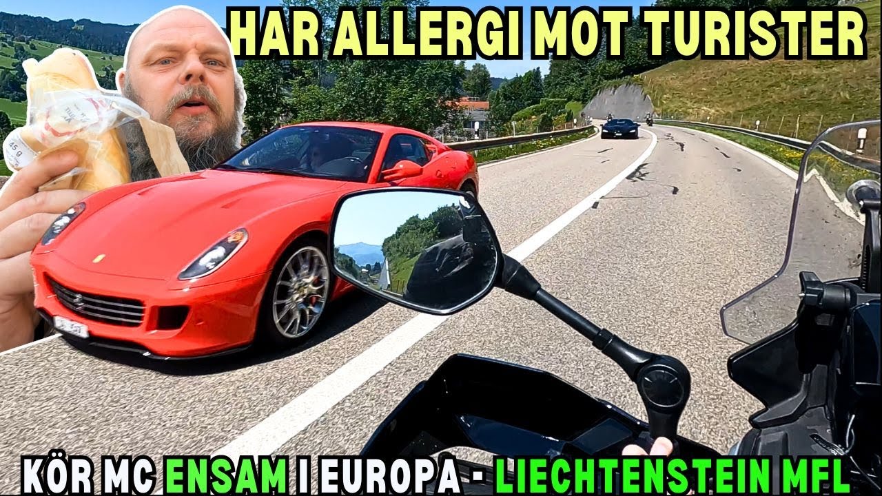 Jag & Charlie är inte välkomna här - Avsnitt 19 DAG 18 Liechtenstein mfl- Ensam genom Europa på MC