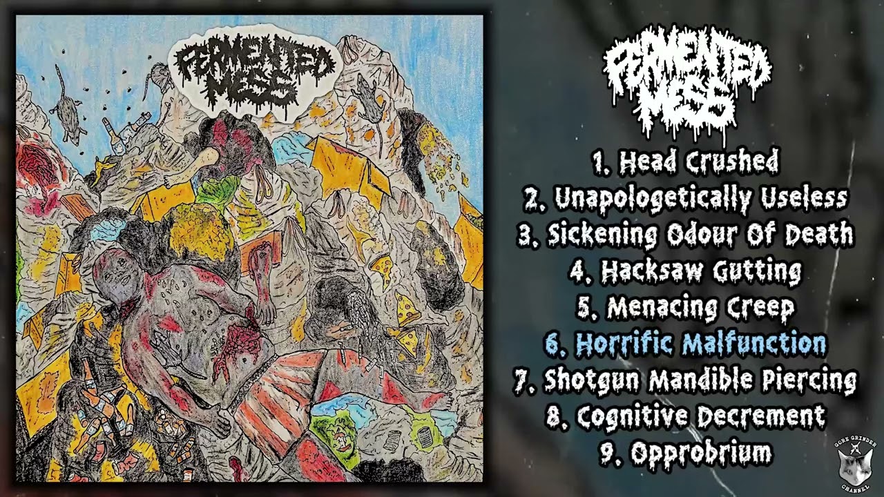 Fermented Mess - s/t MC FULL EP (2025 - Grindcore)