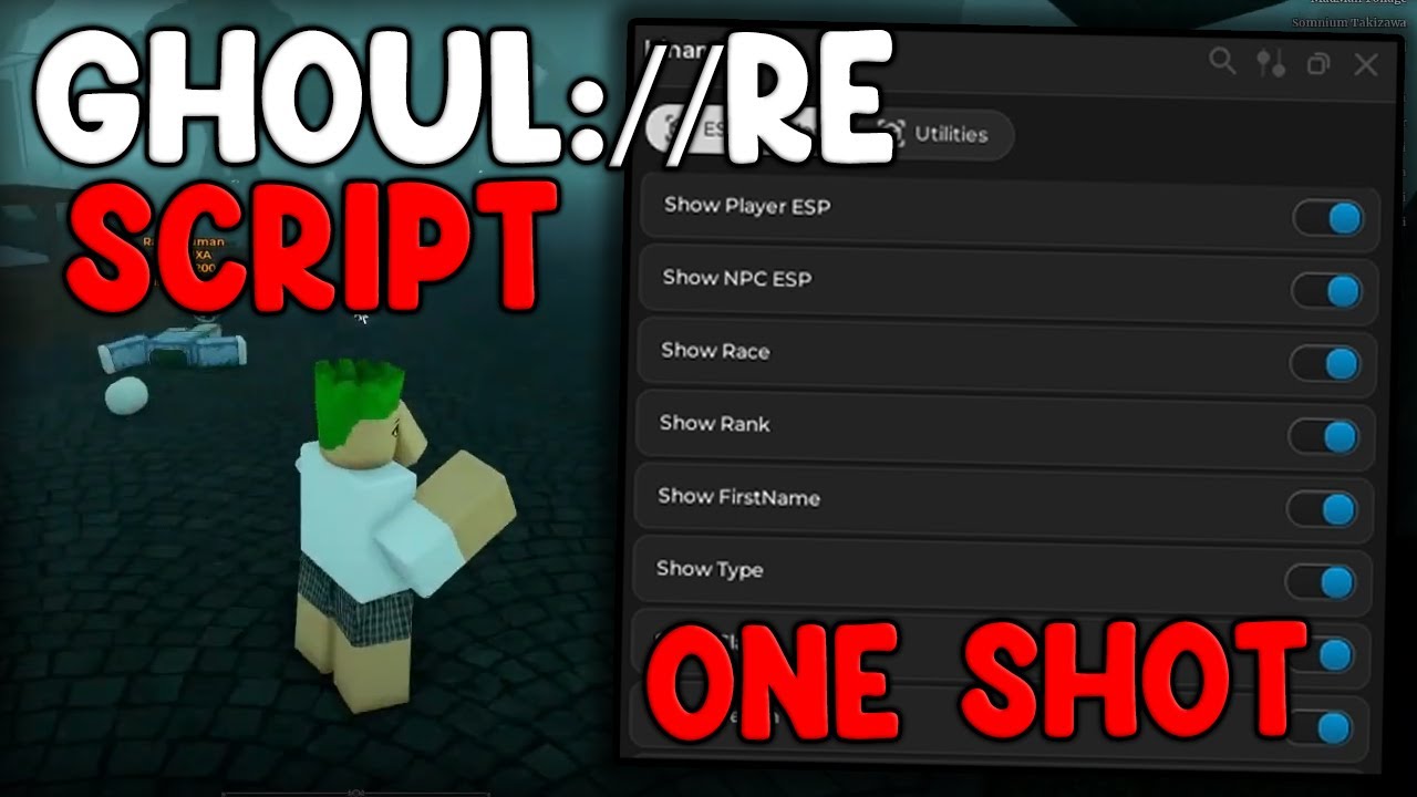 [Update .5] GHOUL://RE OP Script Kill Aura & Auto Farm - Roblox 2025