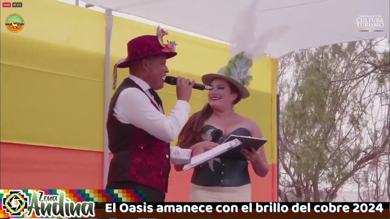 Carnaval Andino El Oasis Amanece con el Brillo del Cobre // 2024 Calama chile
