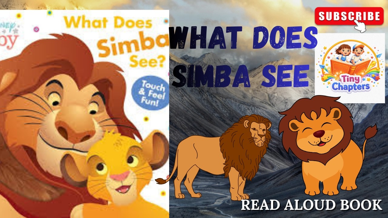 Simba Read Aloud Story For Kids | What Does Simba See | Motivational Story for Kids