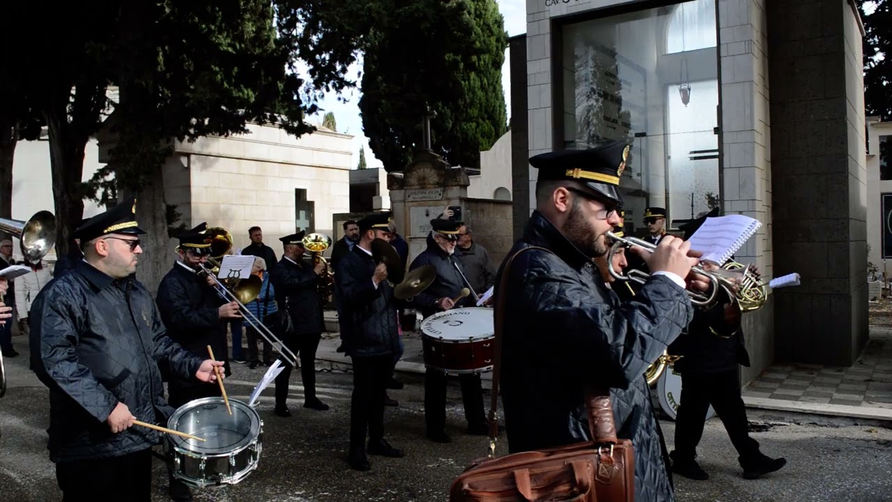 Banda di Triggiano - Dolce Sentire - Processione di San Trifone al cimitero ad Adelfia 20/11/22