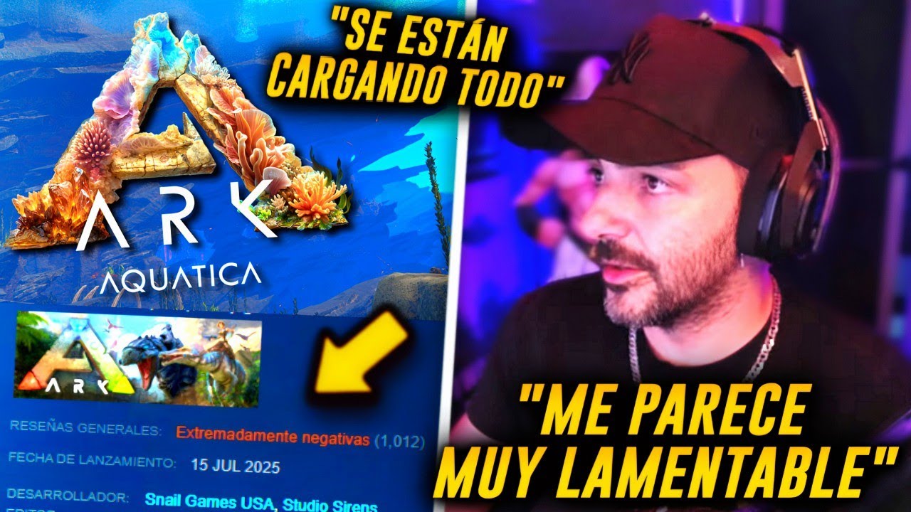 NEXXUZ sobre lo que PASÓ con ARK AQUATICA y TODOS los MODS en ARK SURVIVAL EVOLVED 🪦