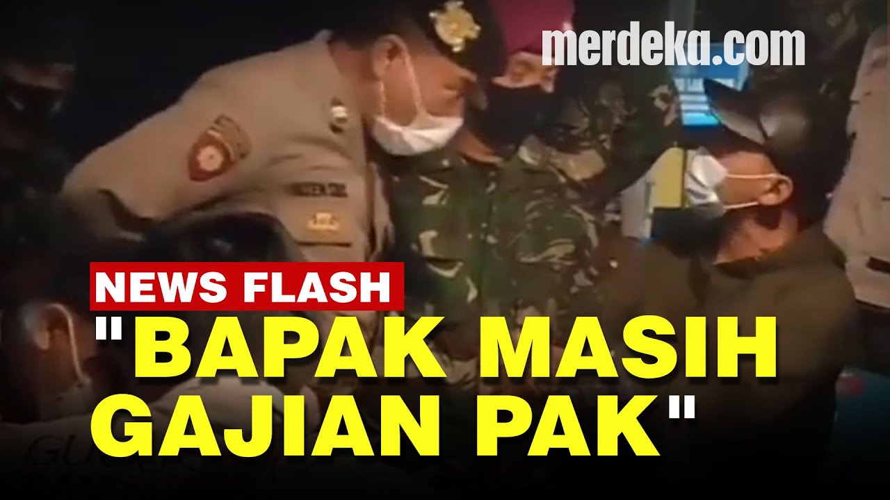 Dimarahi Polisi, Penjual Kopi Jawab Saya Enggak Kriminal Jual Narkoba, Cuma Cari Makan