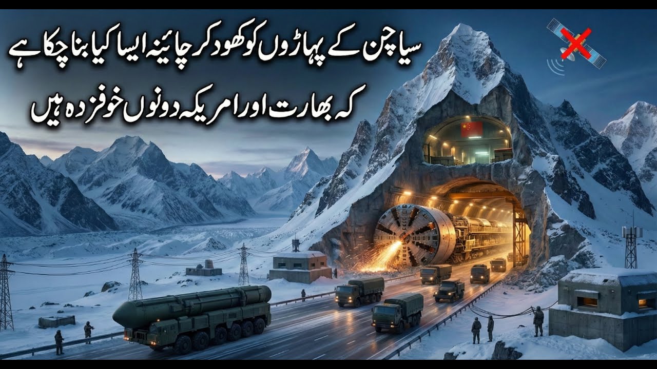 Chinese Mega Construction Under Siachin Sector