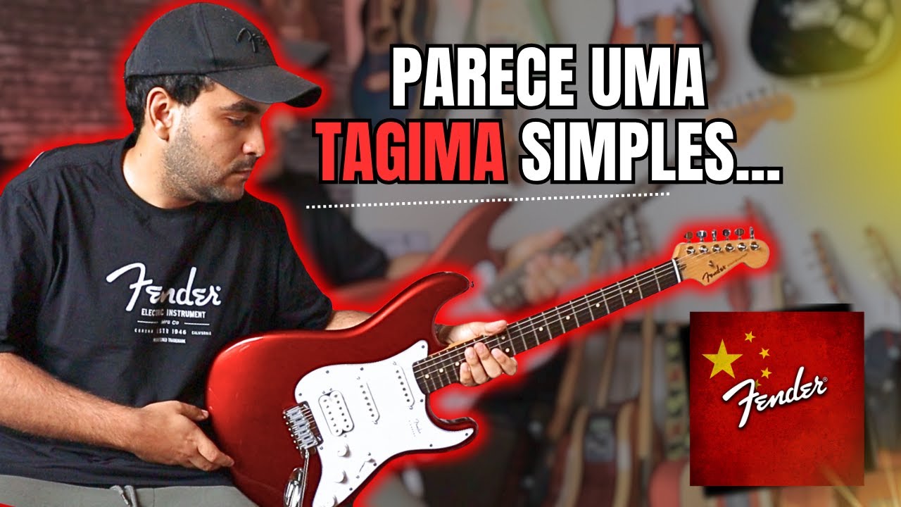 Sim, A Fender CHINESA não PARECE uma FENDER...