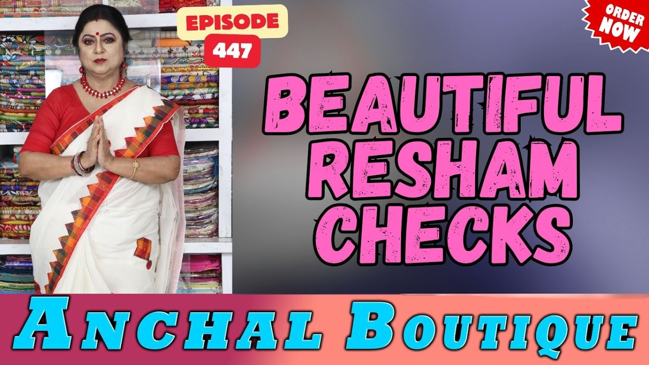 Beautiful Resham Checks || Episode -447 || #shortsviralvideos