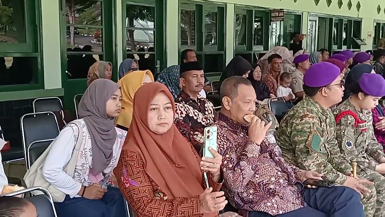 Persiapan Upacara Penutupan Pendidikan Bela Negara. 7 Februari 2026