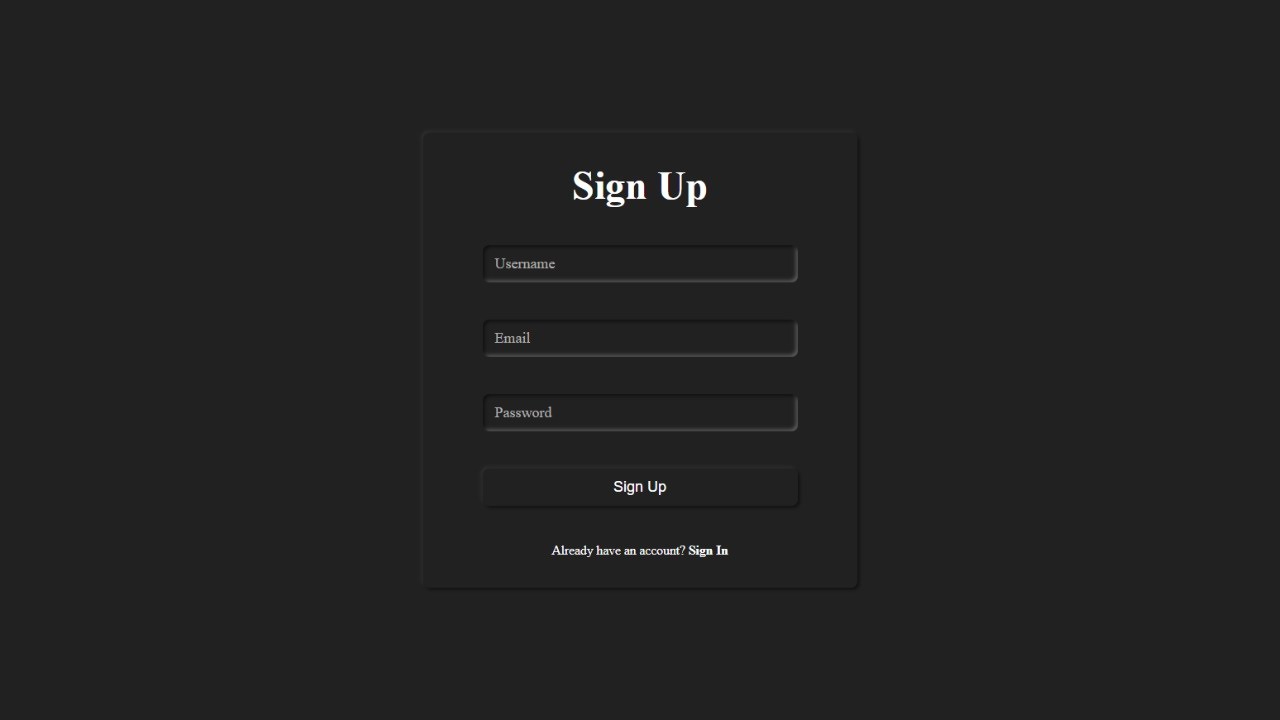 HTML CSS Neumorphism Login Signup Form | Toggle Slider UI | Coding Cloud