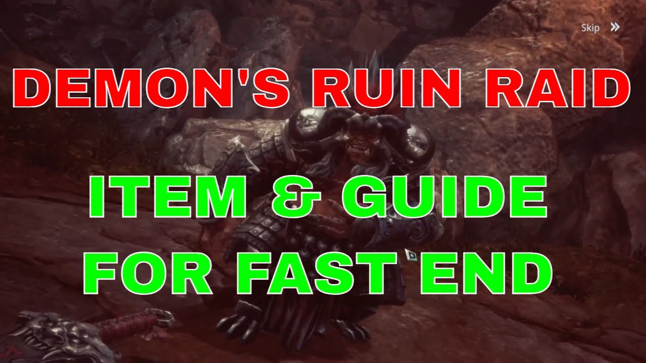 Mir4 Demon's Ruin Raid Item Receive Guide Tips Trick Under 10 minutes