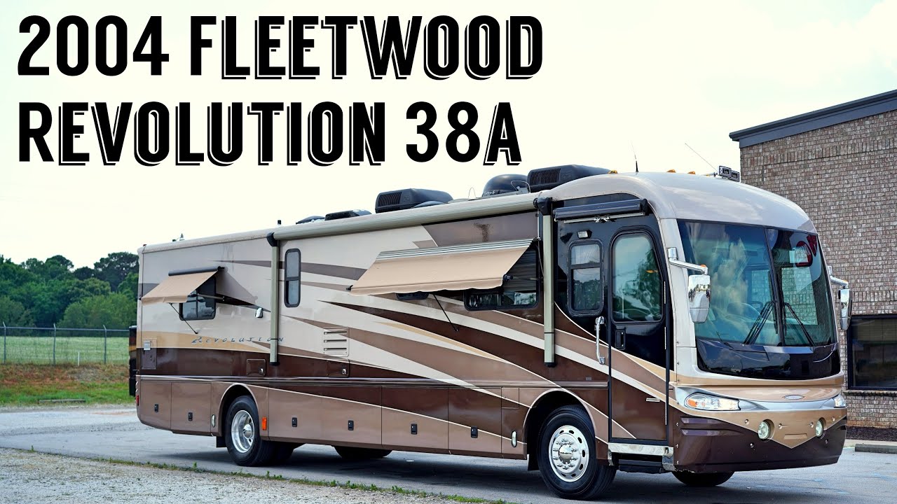 2004 Fleetwood Revolution 38B A Class 350HP Cummins Diesel Pusher from Porter's RV Sales - $71,900