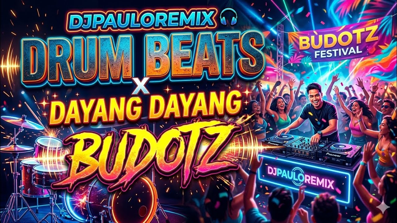 DRUM BEATS X DAYANG DAYANG ( PHILIPPINE BUDOTZ ) DJPAULOREMIX 