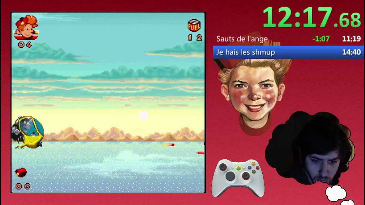 Spirou SNES Any% Hard WR in 28:34