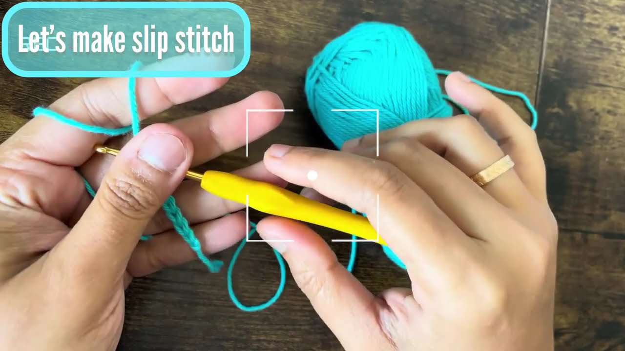  Crochet slip stitch 