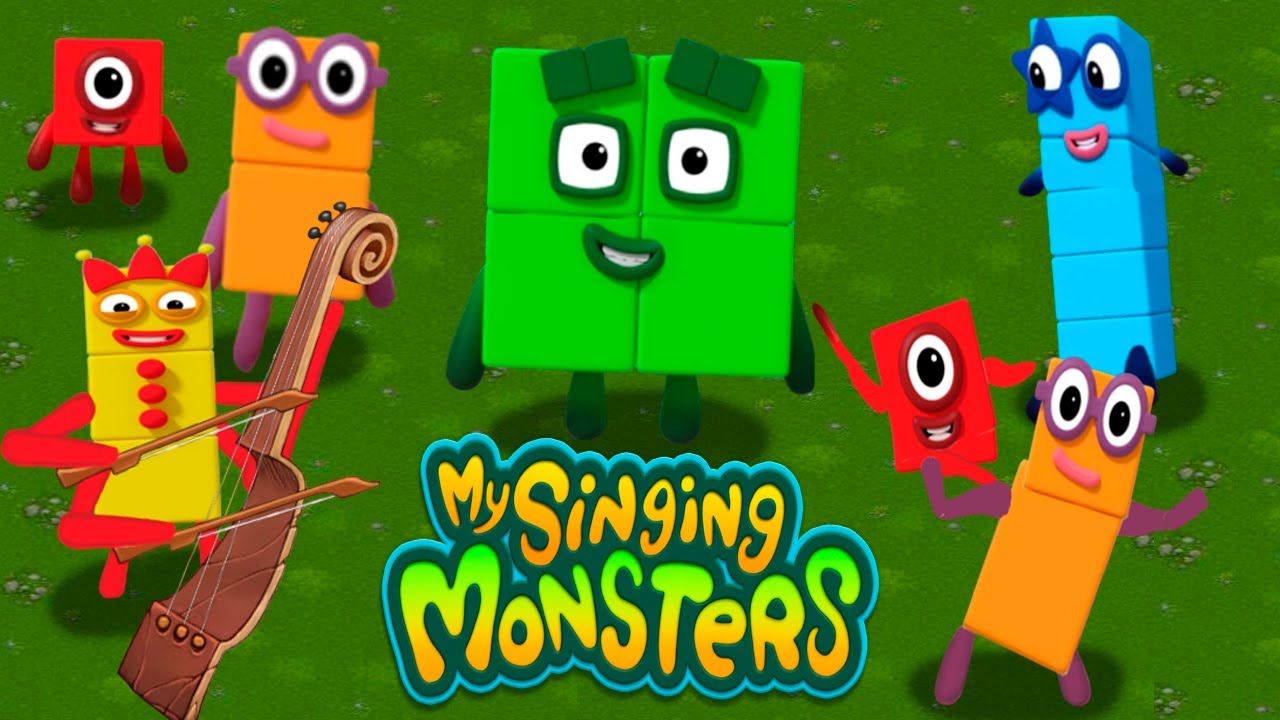 My Singing Monsters Turned into Numberblocks Characters! | MSM Cartoon Transformation