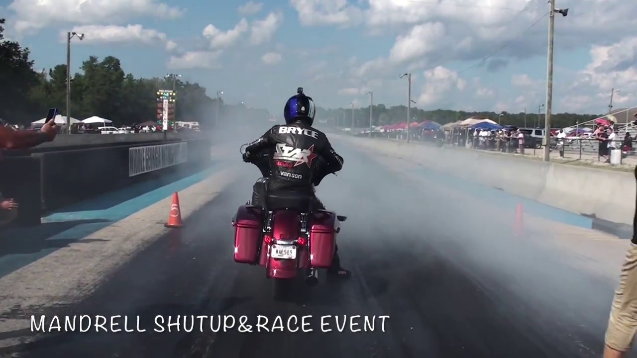 HARLEY BIKE RACE AT SHUTUP&RACE (MGMP) WON BY GEORGE BRYCE