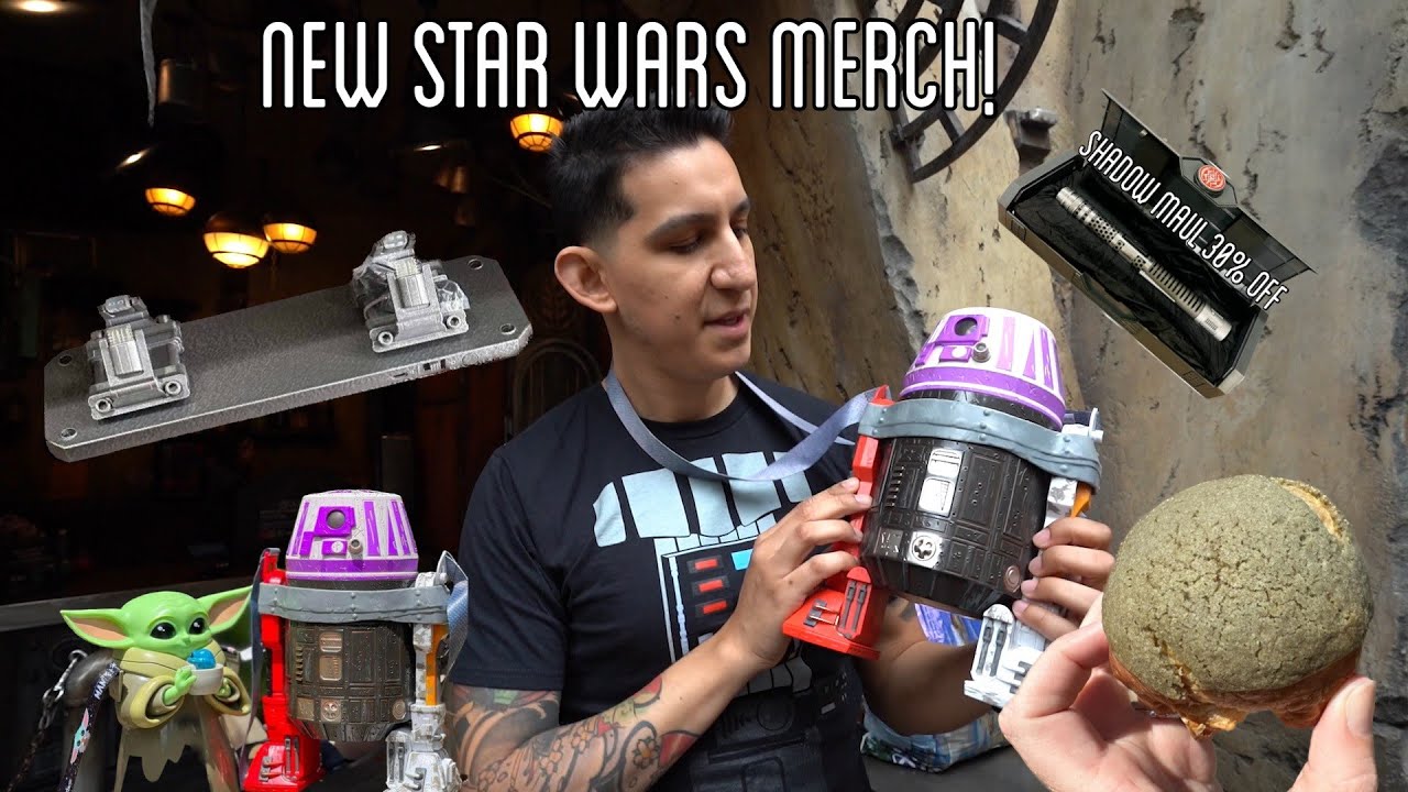 New Star Wars merchandise at Disneyland! / Star Wars month
