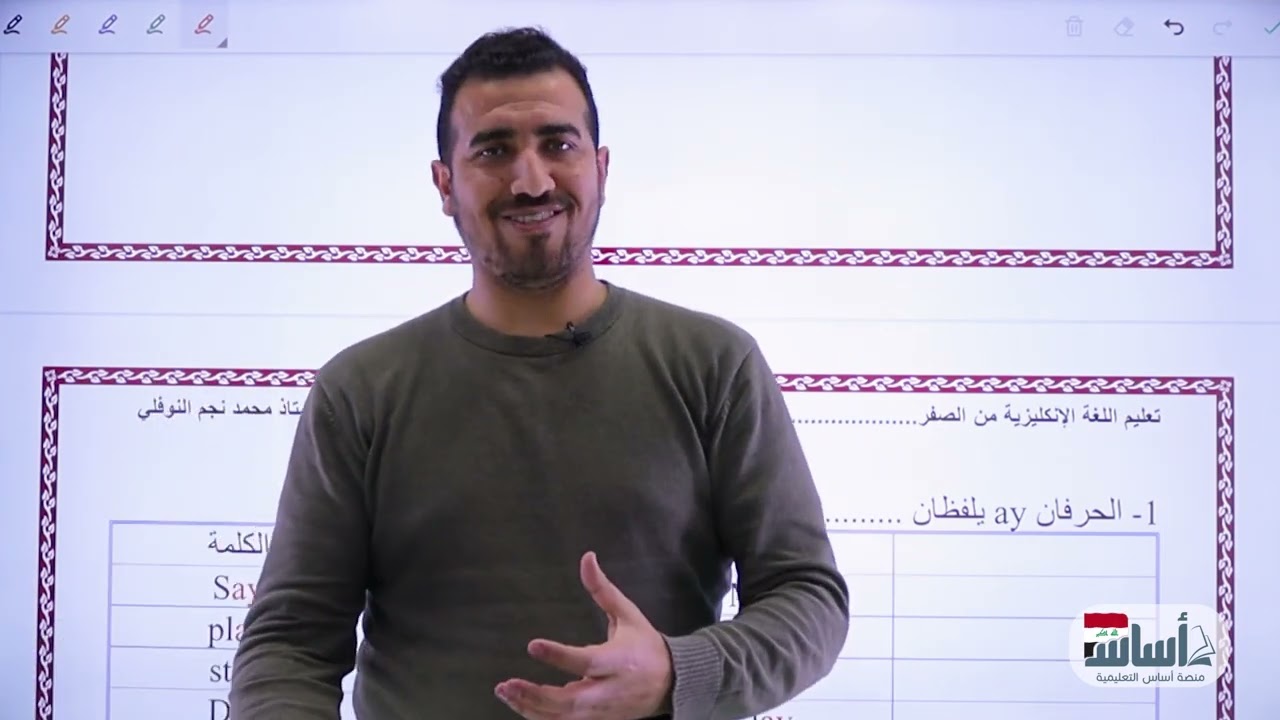اساسيات انكليزي- حلقة 1