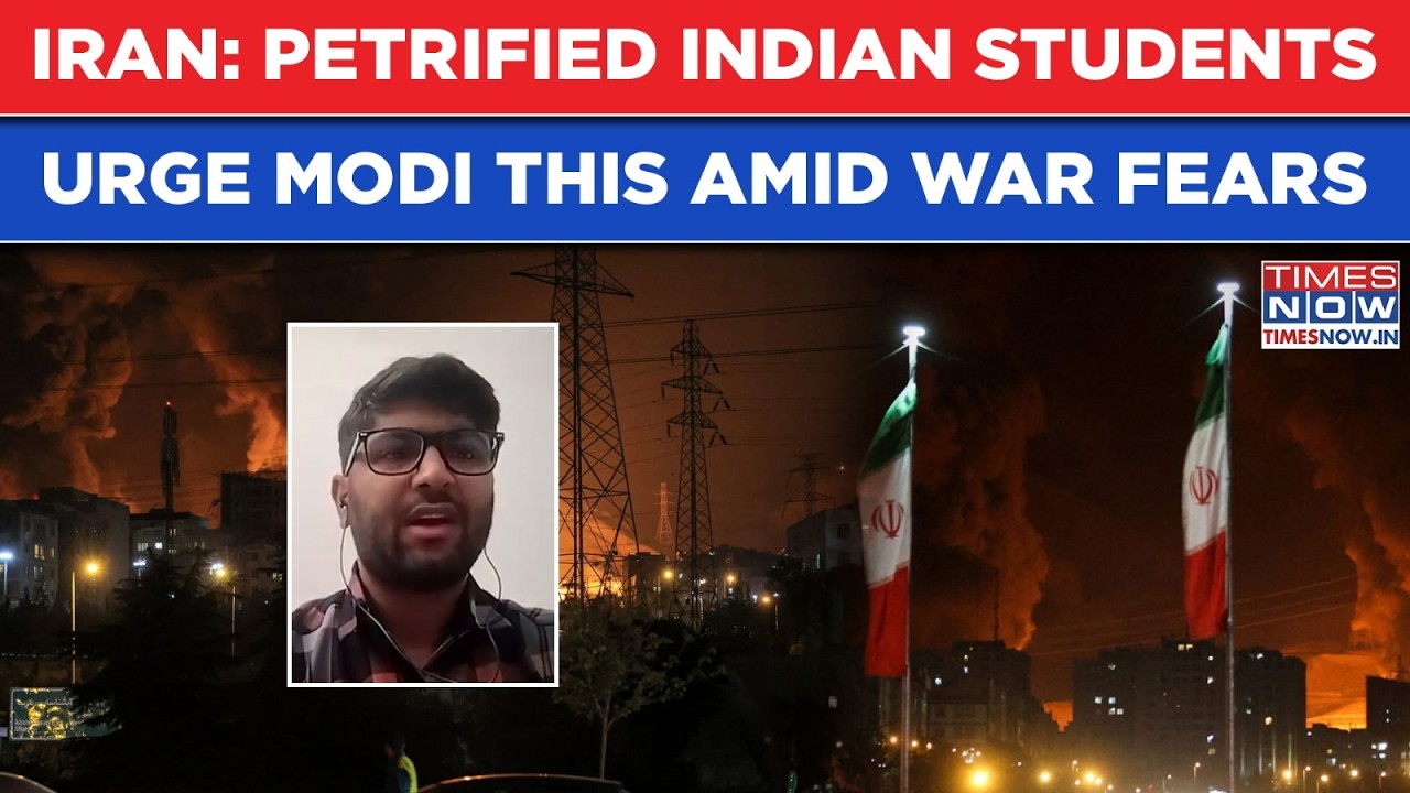 Iran: Petrified Indian Students Urge Modi This Amid War Fears, Say 'We Want To Leave But...' Watch