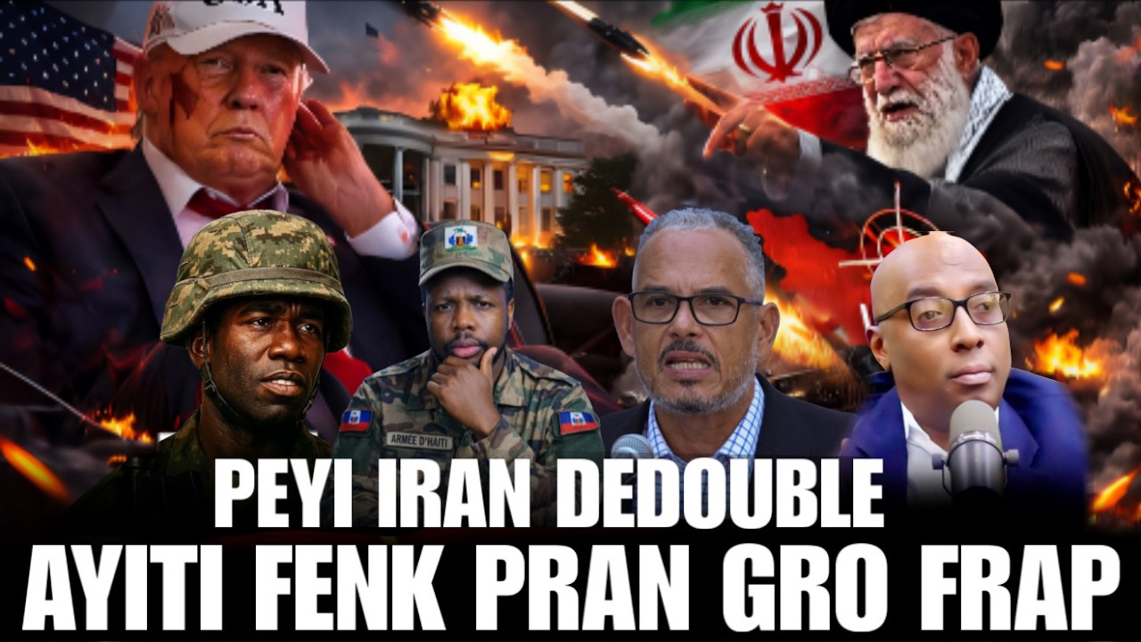 3mars Iran lage bonm sou etazini ayiti pran gro frap pòt pawòl guy phillipe pale