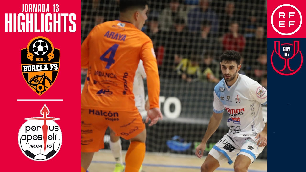 Resumen #PrimeraDivisi&oacute;nFS | CD Burela FS 2-2 Noia Portus Apostoli | Jornada 13