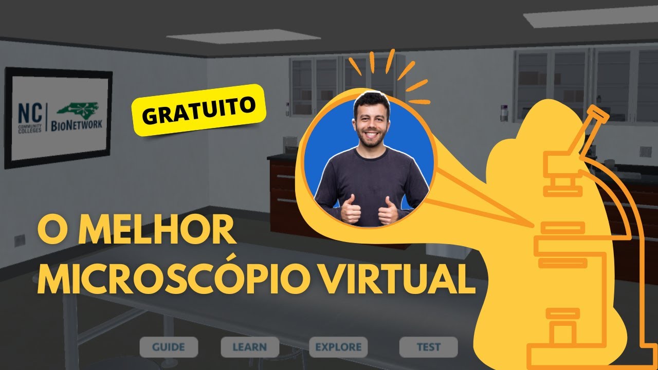 O melhor Microscópio Virtual Gratuito