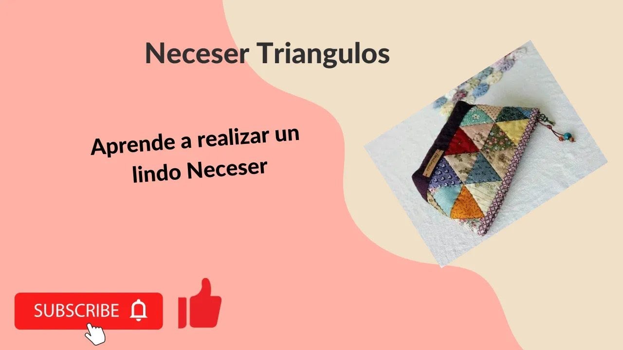 Neceser Triángulos #costuracreativa #patchwork #coseresmisuperpoder